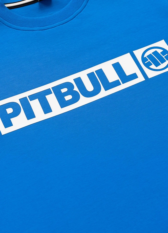 Bluza męska bez kaptura Pit Bull Charger niebieska
