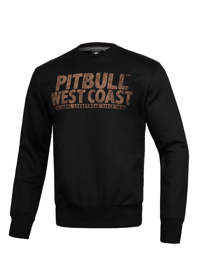 Bluza bez kaptura Pitbull Mugshot crewneck czarna