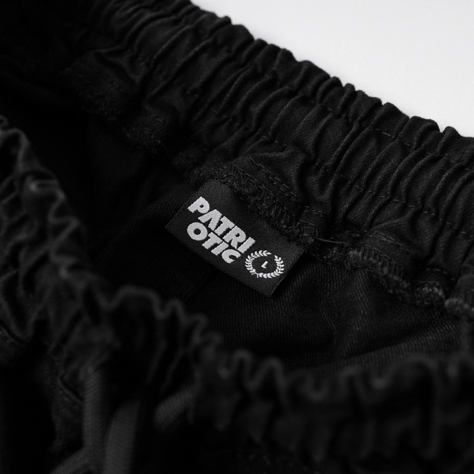 Spodnie męskie jogger jeans Patriotic Cls Mini czarne