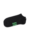 Skarpety Happy Socks 3-Pack Solid Low Socks czarne