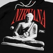 Bluza męska z kapturem Dudek P56 Nirvana Budda czarna
