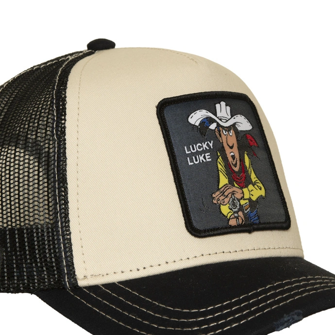 Czapka z daszkiem Capslab Lucky Luke beżowa granatowa