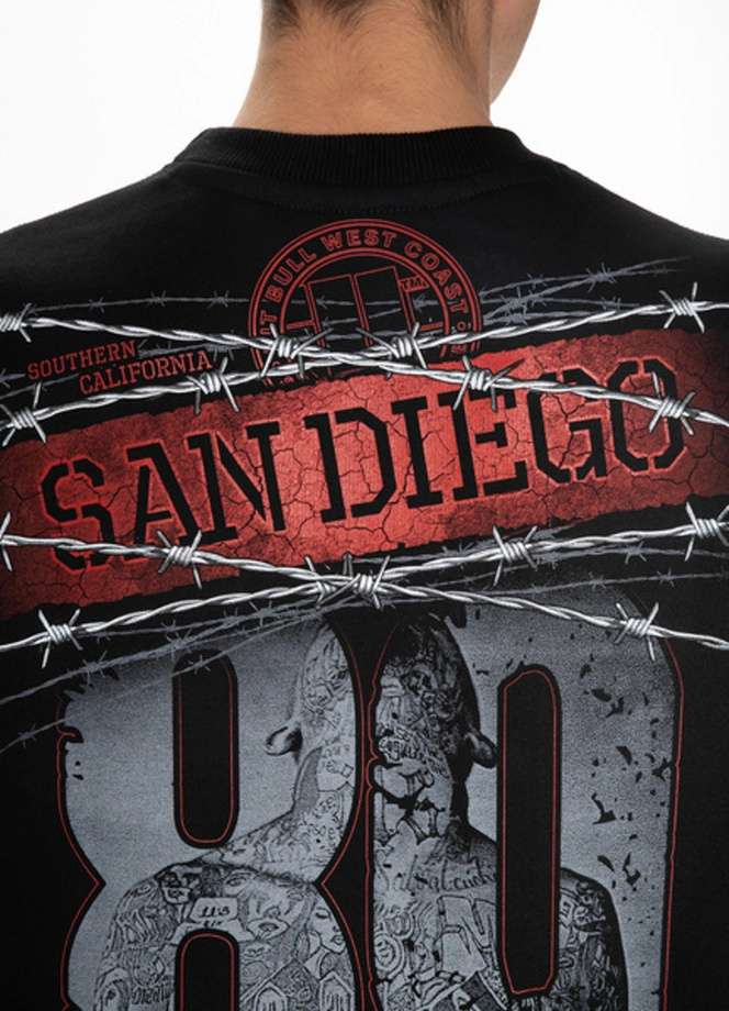 Bluza bez kaptura Pitbull Thug Life crewneck black