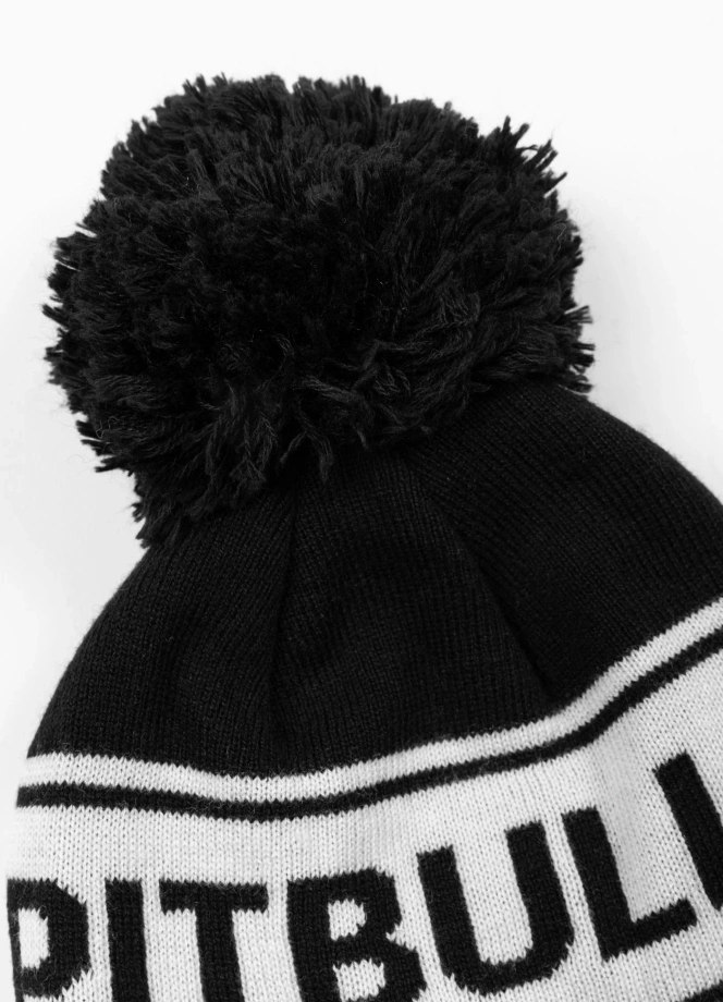 Czapka zimowa Pit Bull Beanie Vermel Pitbull R czarno/biała