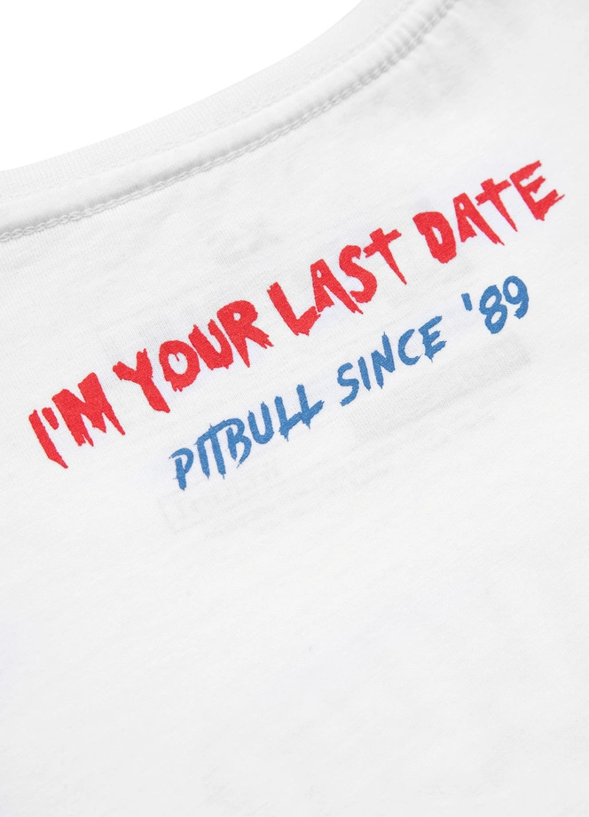 Koszulka damska T-shirt Pit Bull Sweetie-Chu biała