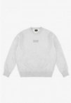 Bluza męska oversize Prosto Box crewneck szara