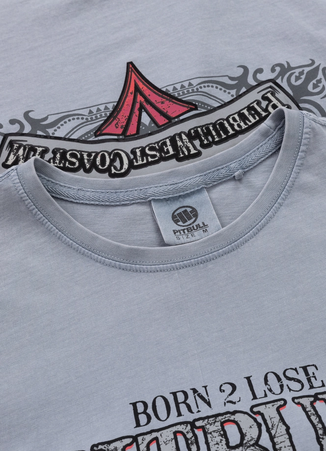 Koszulka męska T-Shirt Pit Bull Pitbull Denim Washed Ace Of Spades II niebieska