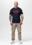 Koszulka męska T-Shirt Pit Bull Pitbull El Jeffe granatowa