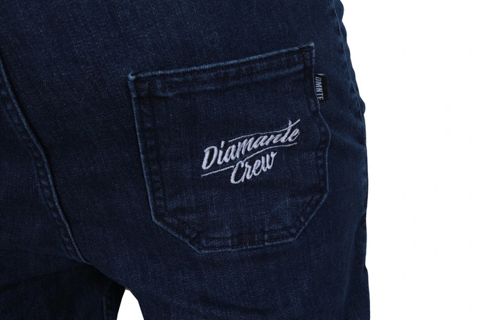 Spodnie Jogger Unisex Diamante Crew Jeans blue