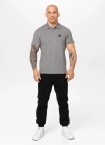 Koszulka męska Polo Pitbull Jersey Slim Fit Small Logo szara