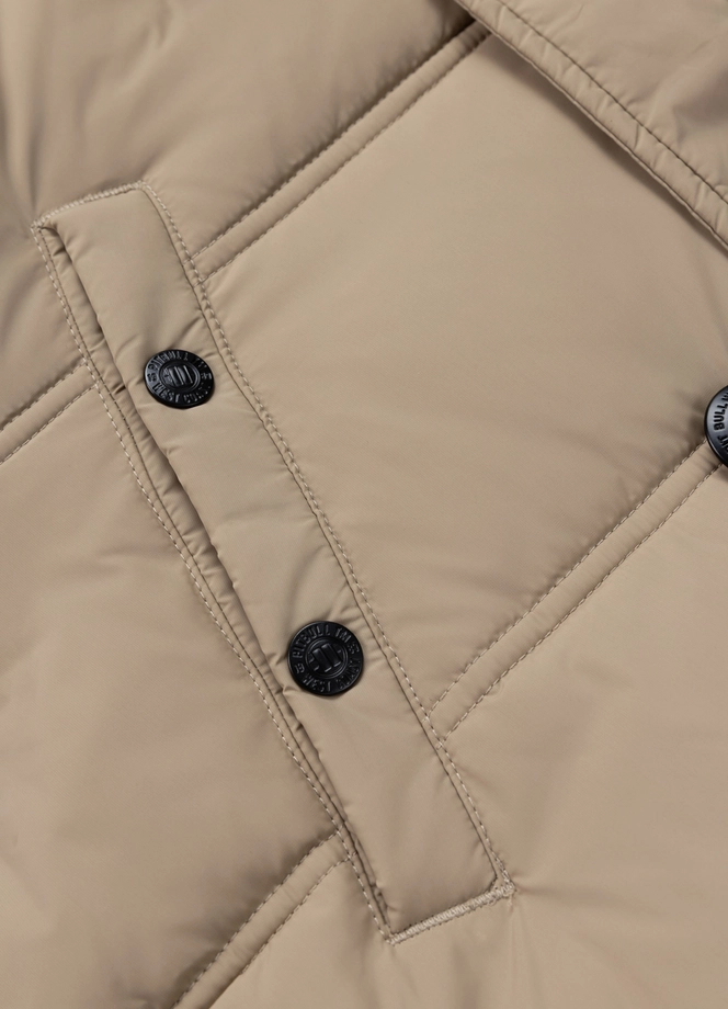 Kurtka damska zimowa parka Pit Bull Queenston beżowa