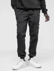 Spodnie męskie Materiałowe Jogger Bojówki Jigga Wear Stripe Zip Cargo black/red czarne