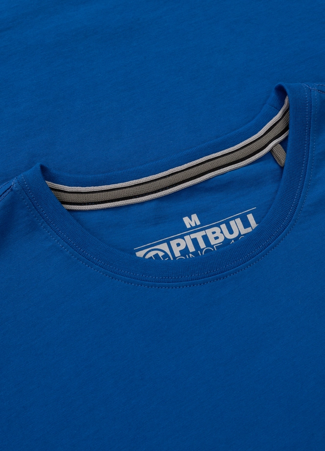 Koszulka męska T-Shirt Pit Bull Pitbull Small Logo 25 niebieska