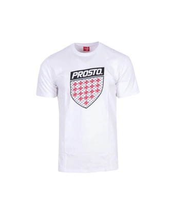 Koszulka męska t-shirt Prosto Klasyk Tripad biała