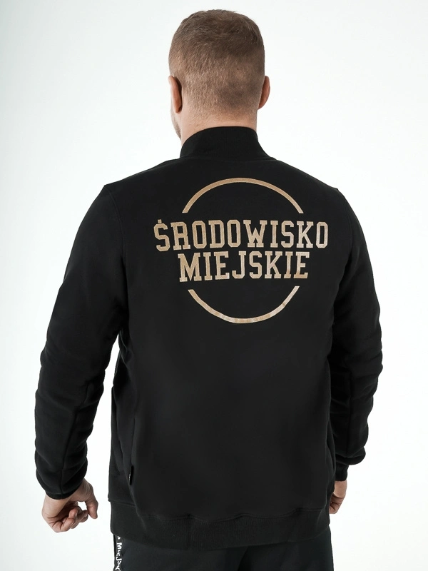 Bluza męska Bejsbolówka Środowisko Miejskie Classic czarna