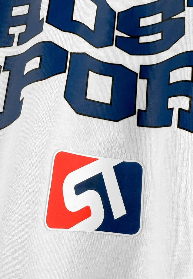 Koszulka męska t-shirt Prosto Sport biała