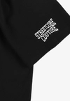 Koszulka męska t-shirt oversize Prosto Football Fan sprany czarny