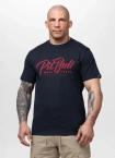 Koszulka męska T-Shirt Pit Bull Pitbull El Jeffe granatowa
