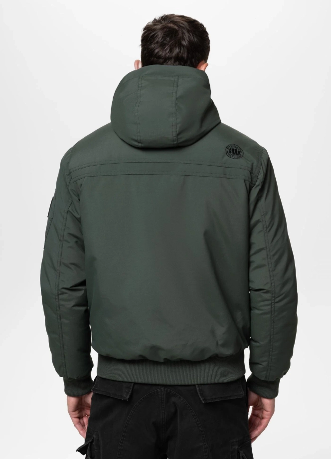 Kurtka zimowa męska Pit Bull Balboa II ciemno zielona