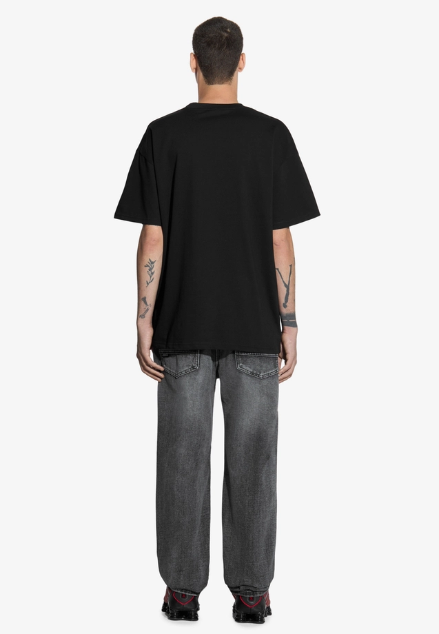 Koszulka męska t-shirt oversize Prosto Zont czarna