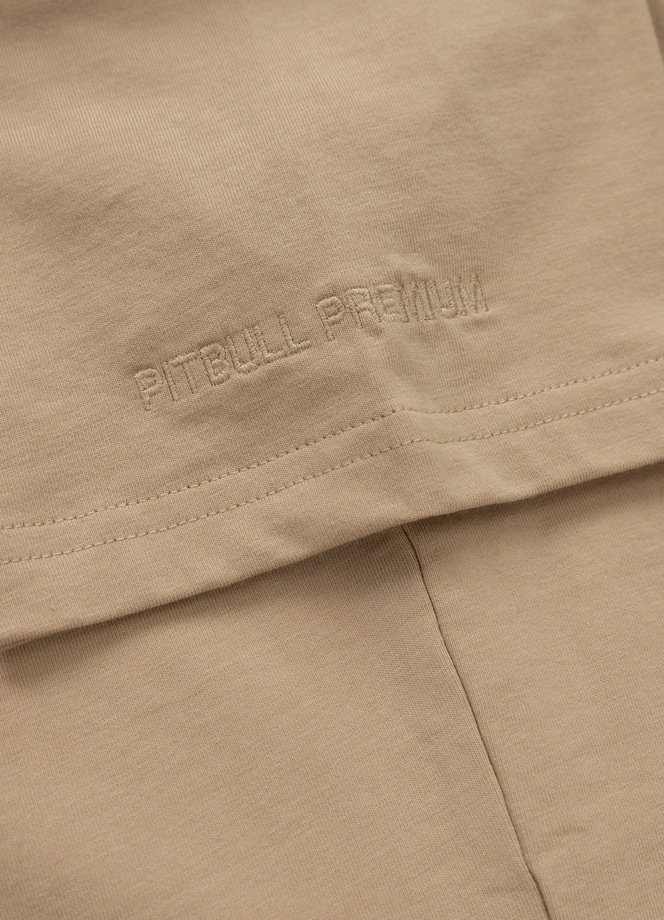 Koszulka męska T-Shirt Pitbull West Coast Norton beżowa