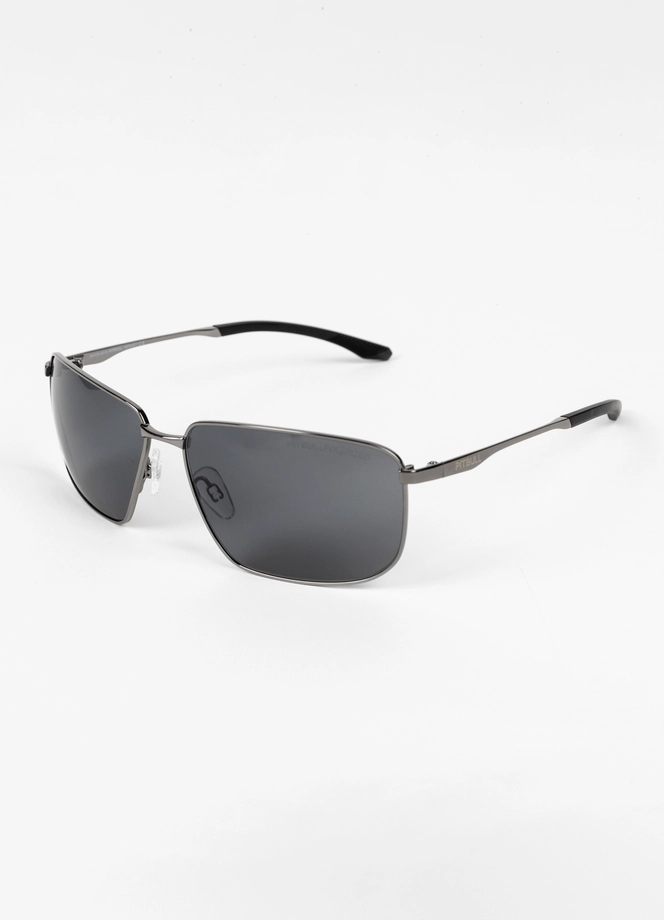 Okulary przeciwsłoneczne Pitbull Sunglasses Pit Bull Bennet srebrno/czarne