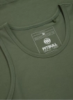 Koszulka męska tank top Pit Bull Pitbull Small Logo zielony