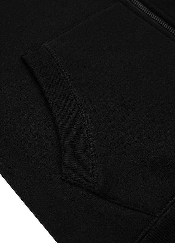 Bluza damska z kapturem Pitbull Pit Bull Tyrian ZIP hooded czarna