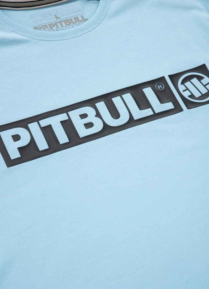 Koszulka męska T-Shirt Pitbull Hilltop jasno niebieska