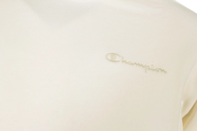 Bluza męska z kapturem Champion kremowa E20000 ww034