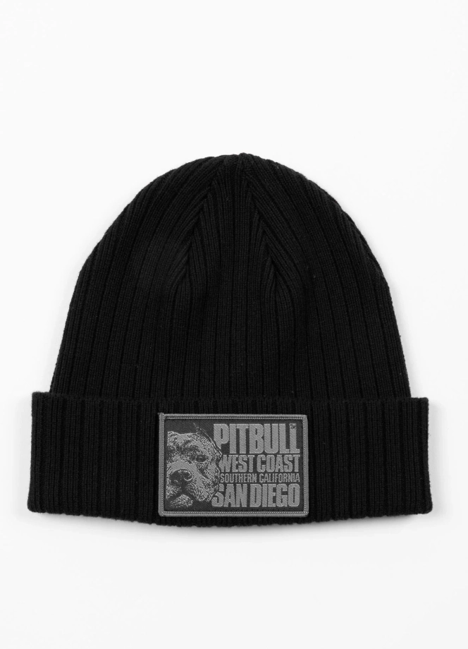 Czapka zimowa Pit Bull Beanie Silvas Blood Dog czarna