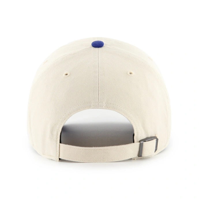 Czapka z daszkiem 47 Brand Los Angeles Dodgers Base Runner Clean Up kremowa niebieska