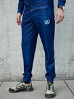 Spodnie dresowe męskie Środowisko Miejskie Laur Poliester granatowe