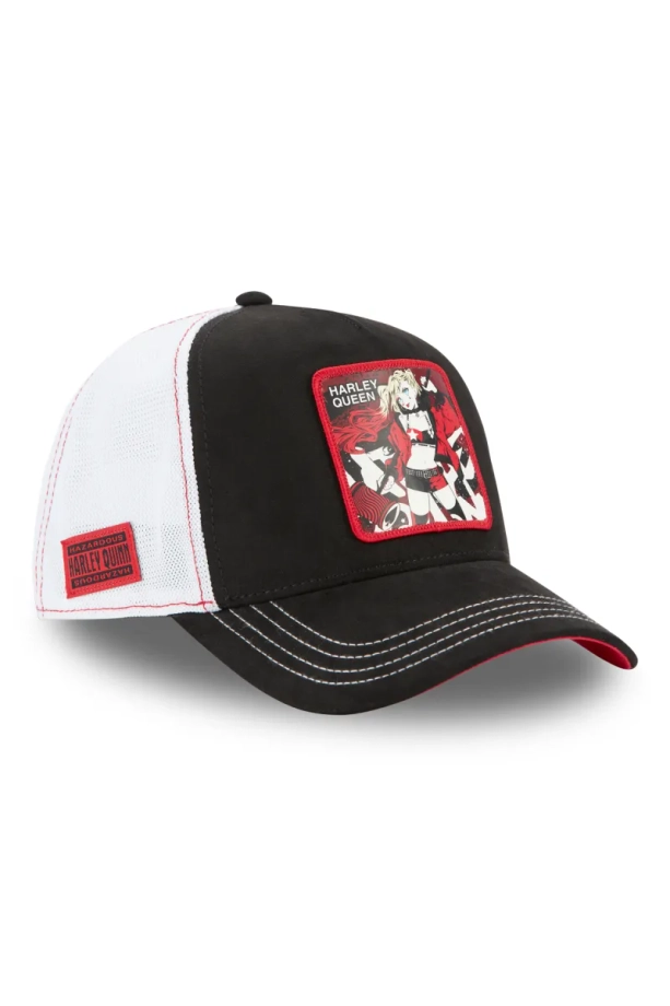 Czapka z daszkiem Capslab DC Comics Harley czarna