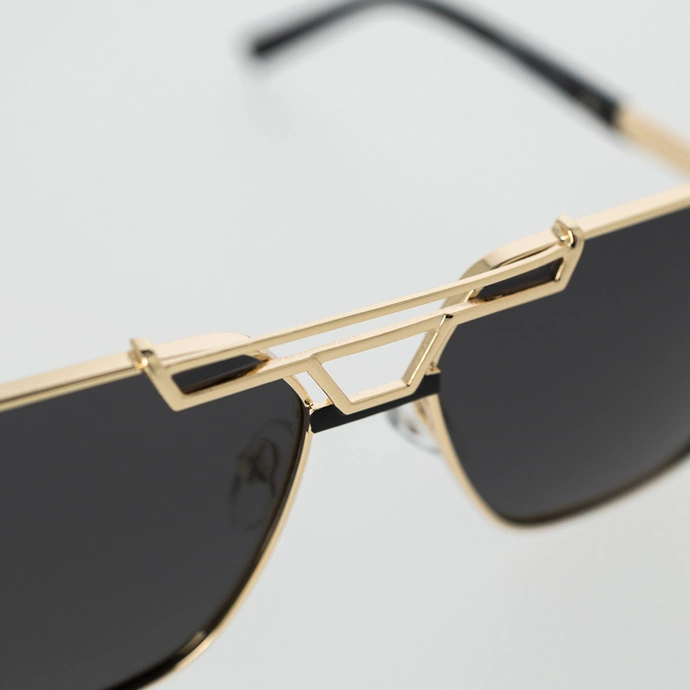 Okulary przeciwsłoneczne Chada Proceder Aviator 124-1 czarne