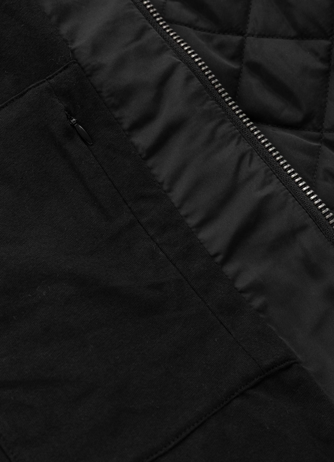 Kurtka męska przejściowa bejsbolówka Pit Bull Jupiter czarna