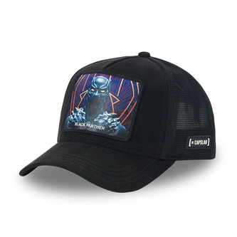 Czapka z daszkiem Capslab Marvel Black Panther czarna