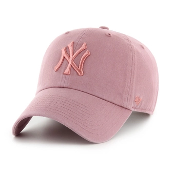 Czapka z daszkiem 47 Brand New York Yankees Clean Up różowa