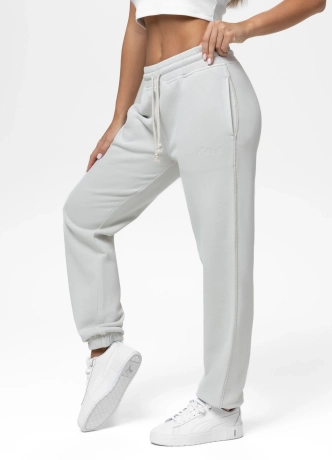 Spodnie dresowe damskie Pit Bull Lovia białe