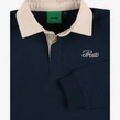 Koszulka longsleeve dziecięcy Polo Prosto Kids Ancymon granatowa