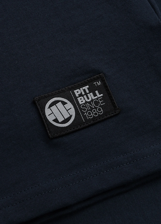 Koszulka męska T-Shirt Pitbull Eighty Nine Dog granatowa