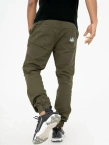Spodnie męskie Jogger Jigga Wear Crown oliwkowe zielone