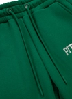 Spodnie dresowe damskie oversize Pitbull Pit Bull Tyrian zielone