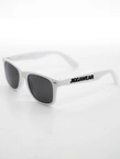 Okulary przeciwsłoneczne Jigga Wear Name Wayfarer biało/czarne