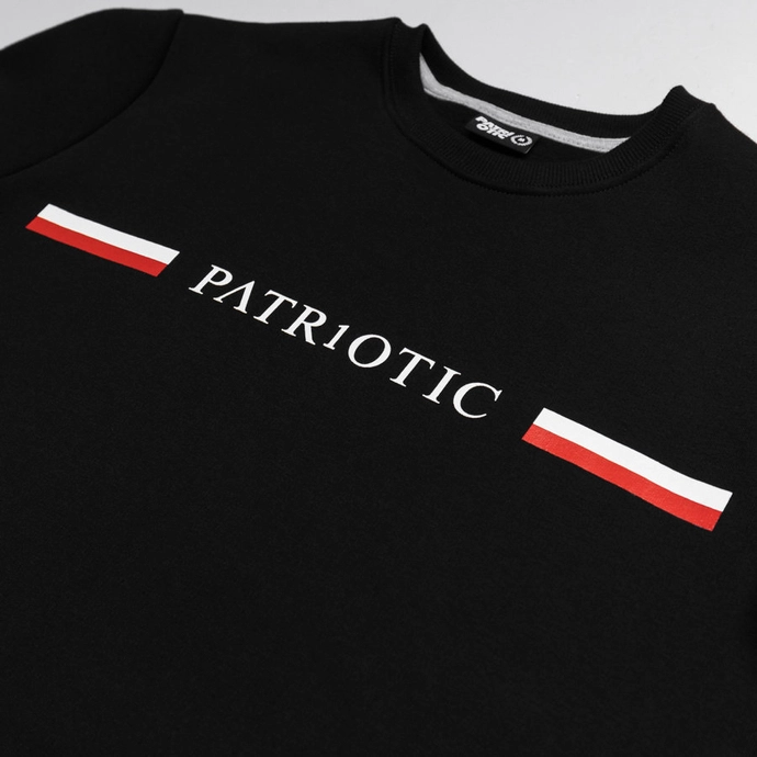 Bluza Patriotic Greek S-Line crewneck black