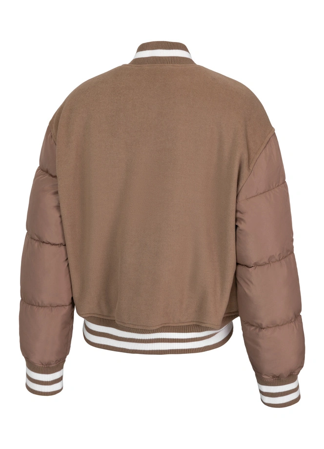Kurtka damska zimowa Pit Bull Buena Jacket brązowa