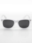 Okulary przeciwsłoneczne Jigga Wear Name Wayfarer biało/czarne