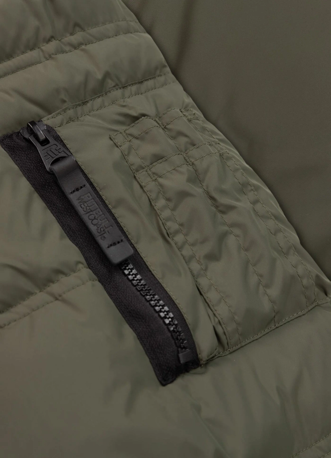 Kurtka zimowa męska parka Pit Bull Kingston II oliwkowa