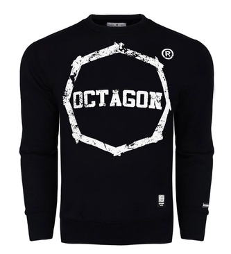 Bluza Octagon Logo Smash crewneck czarna