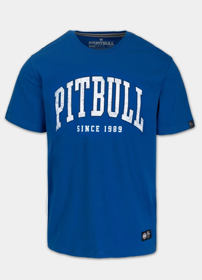 Koszulka męska T-Shirt Pitbull West Coast Norton niebieski